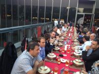 Cena de Confraternización de parte de la Delegación que acompañó al Presidente de Uruguay, José Mujica, Mayo 2013